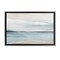 Stupell Industries Muted Soft Watercolor Beach Floating Frame By Kristen Brockmon